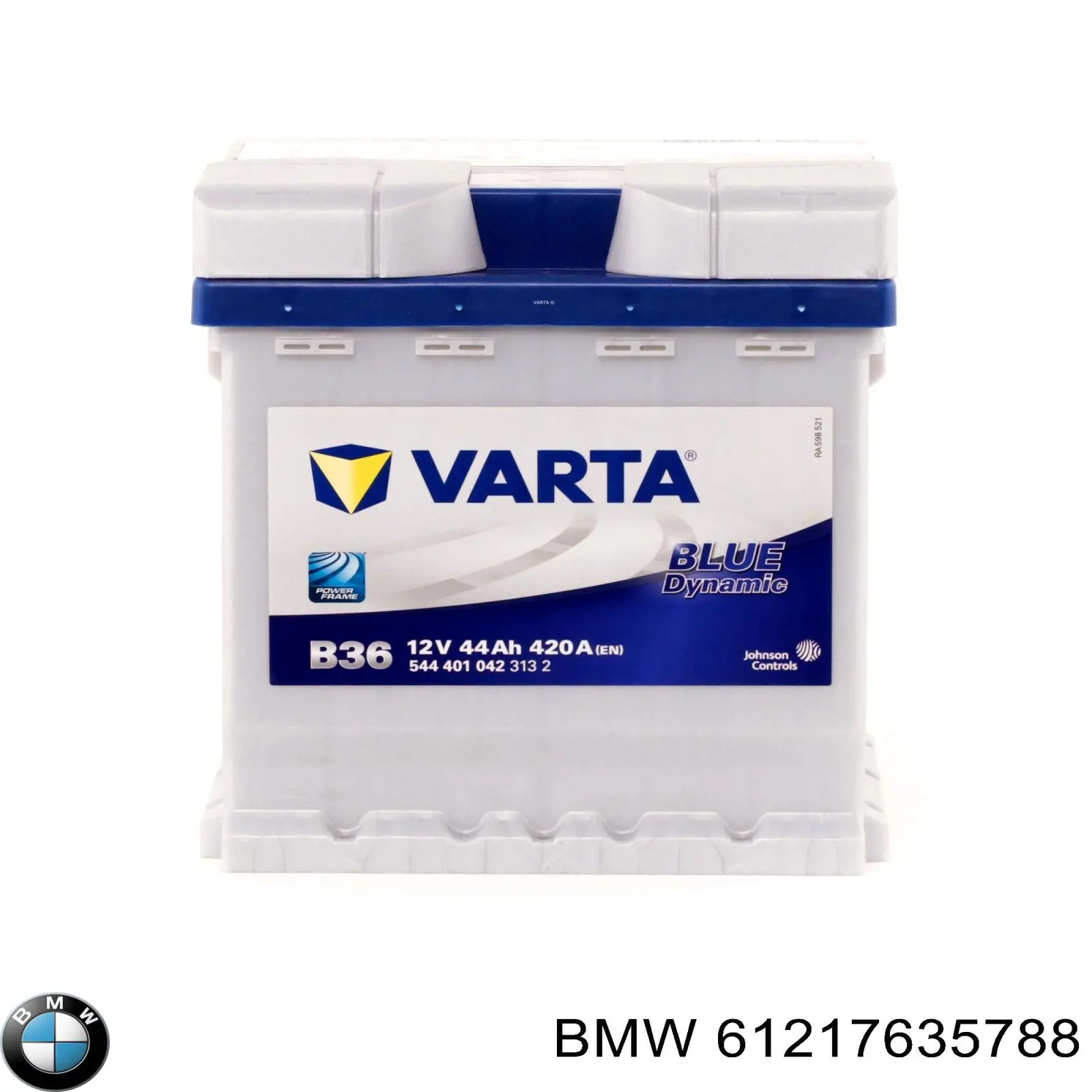 Comprar 61217635788 BMW Batería de coche