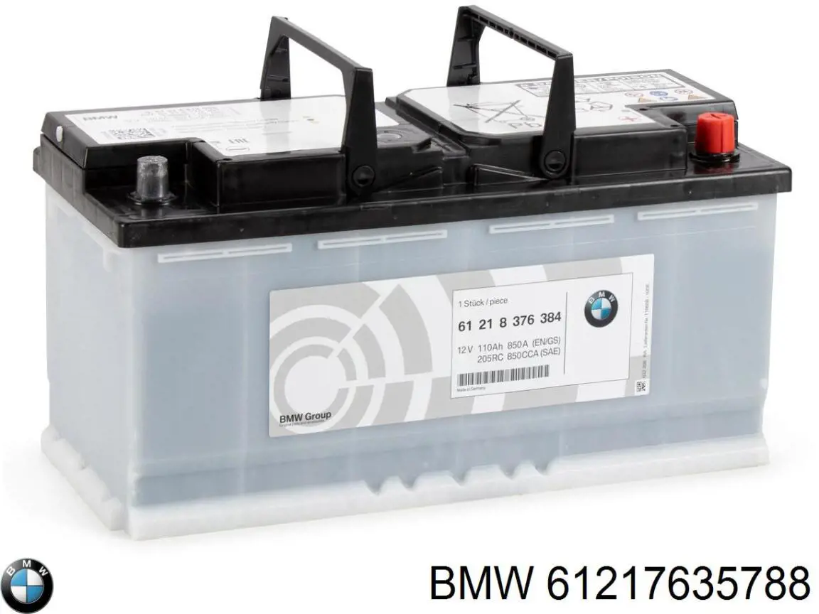 Batería de arranque BMW 61217635788 precio, desde 92,35 EUR