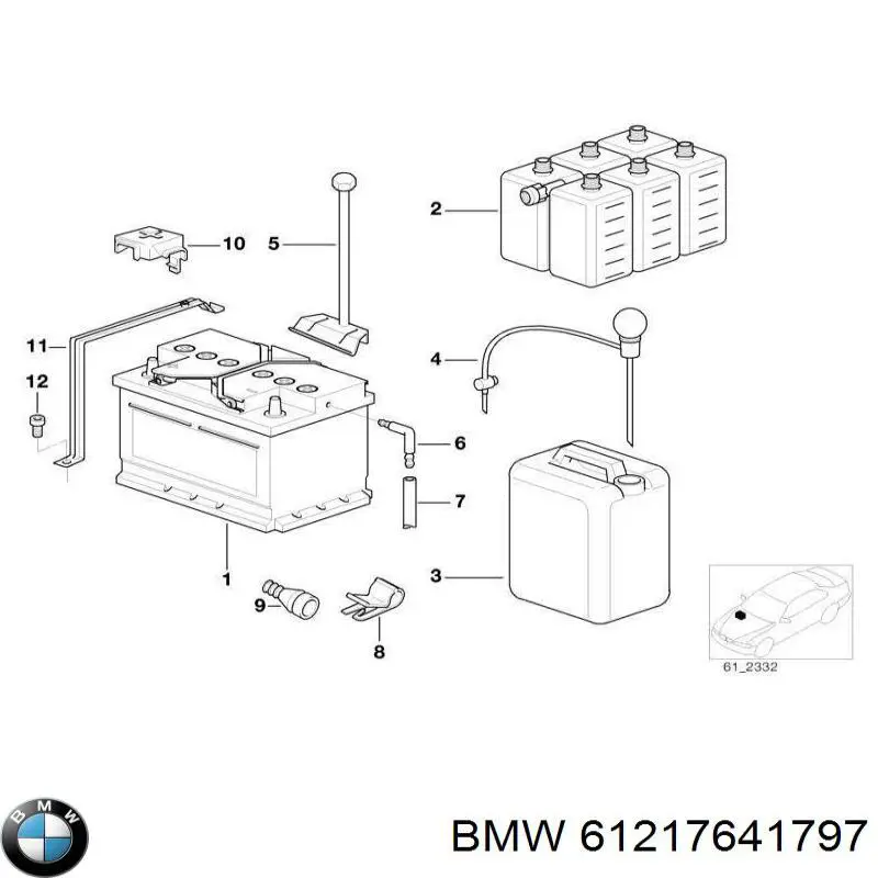 61217641797 BMW