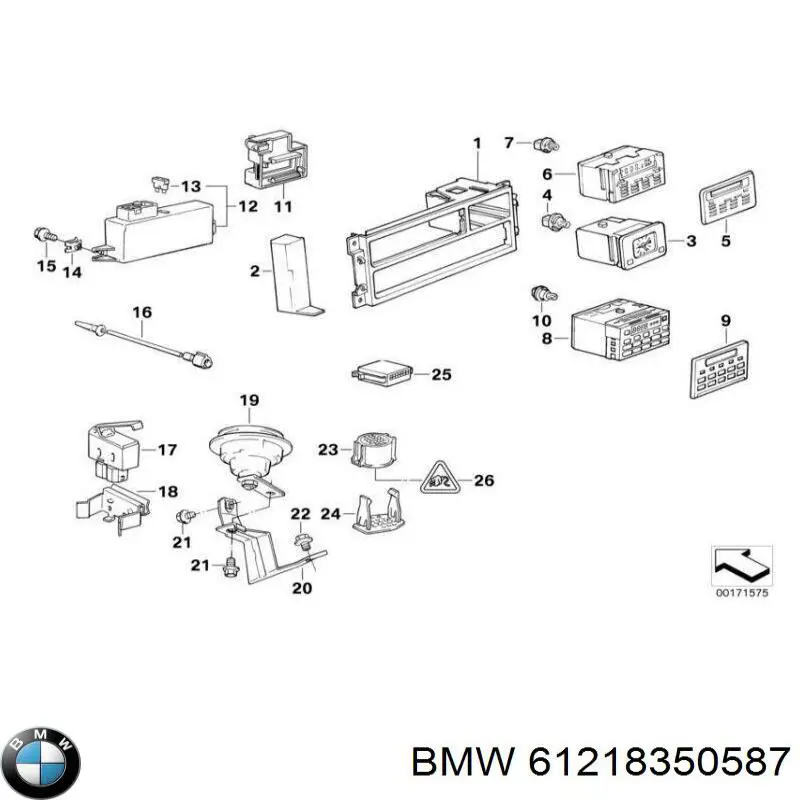 61218350587 BMW