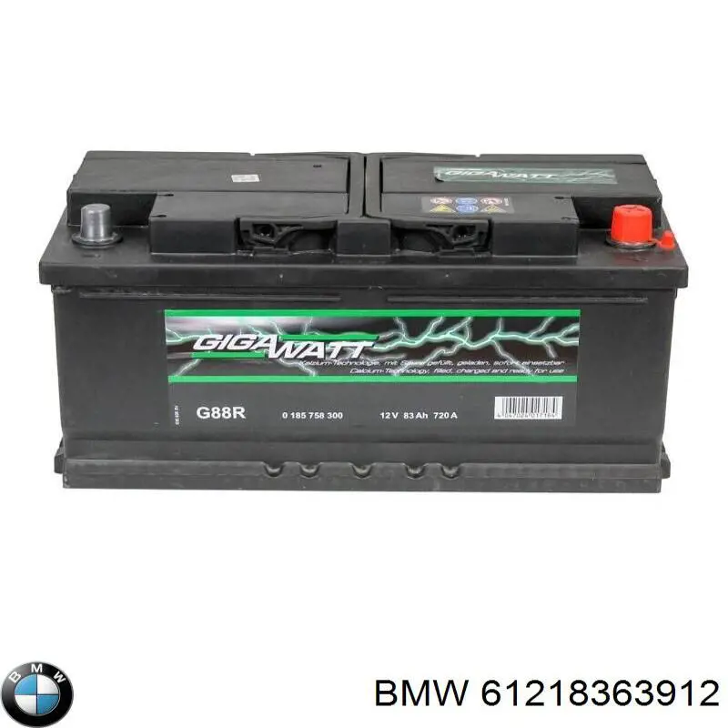 Batería de arranque BMW 61218363912 precio, desde 144,14 EUR