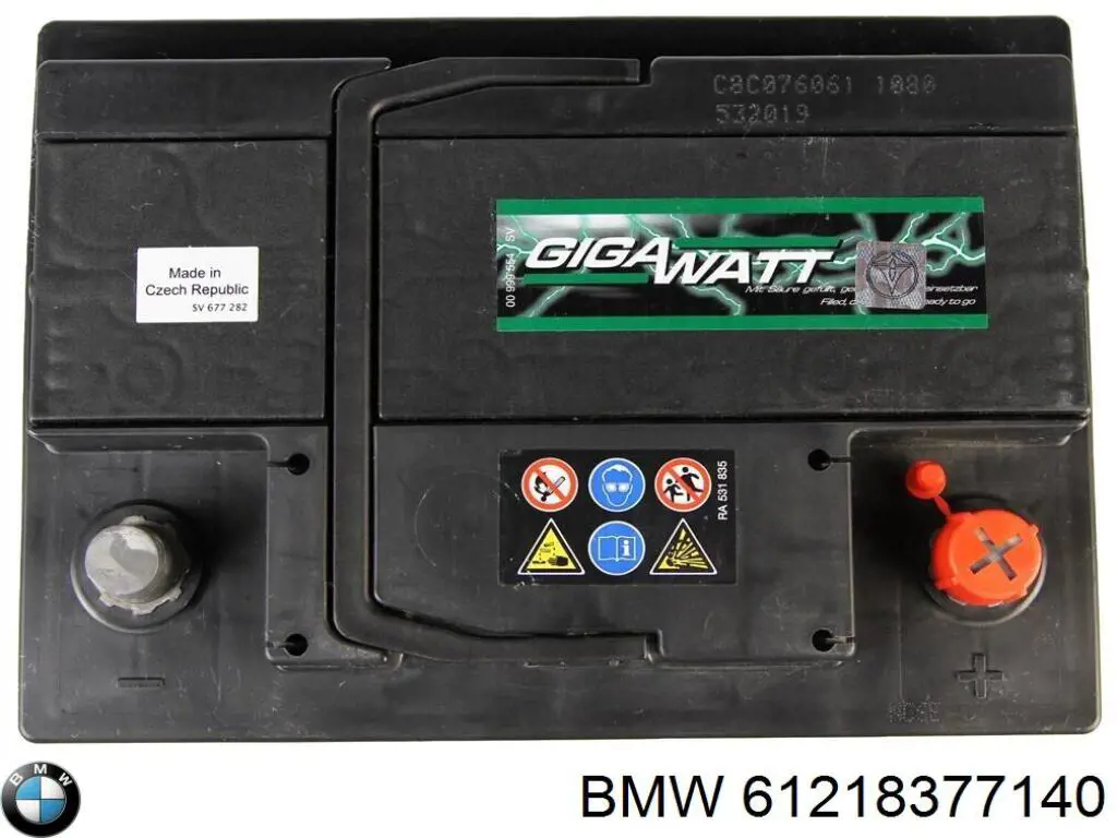 Batería de Arranque BMW (61218377140)