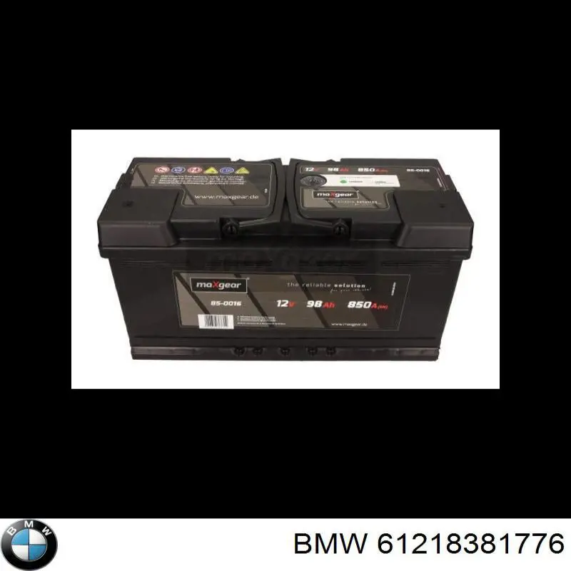 Comprar 61218381776 BMW Batería de coche