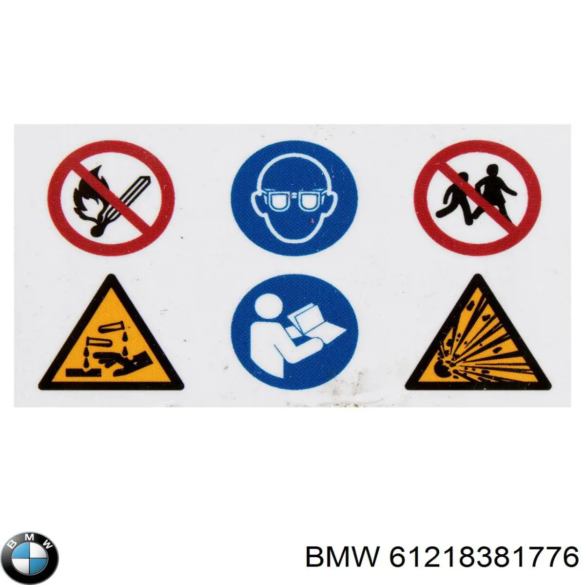 Batería de Arranque BMW (61218381776)