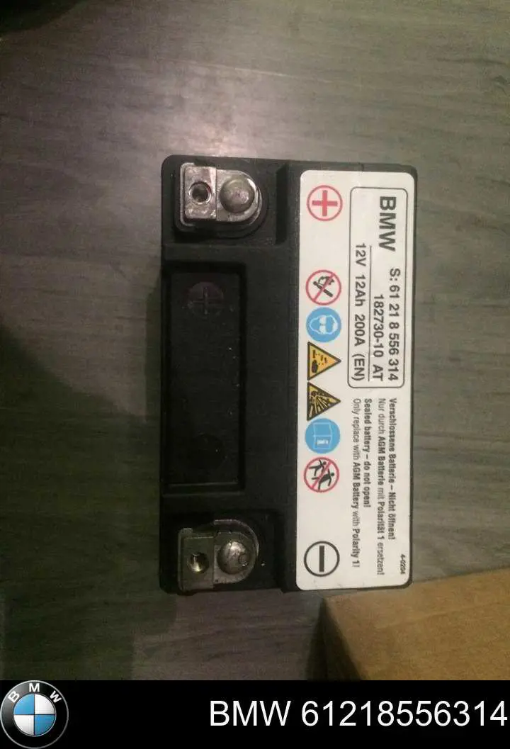 Comprar 61218556314 BMW Batería de coche