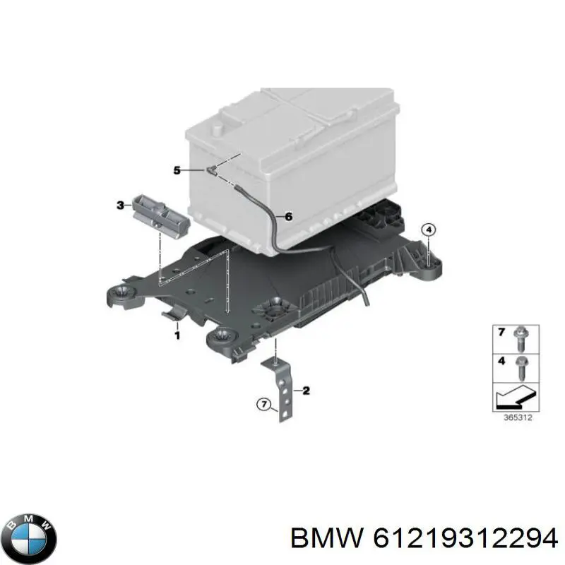 61219312294 BMW