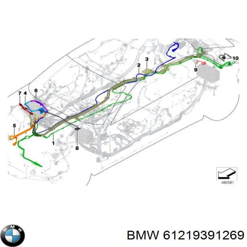 61219391269 BMW