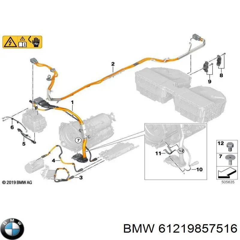 61219857516 BMW