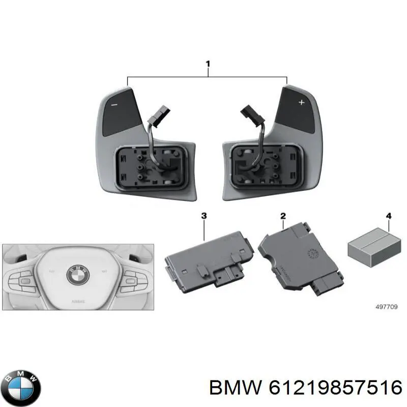 Batería BMW 61218795112