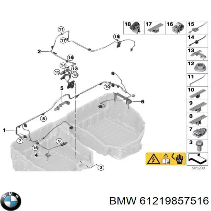 61218795112 BMW Batería Start-Stop