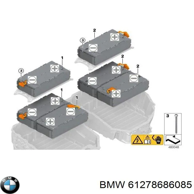 Módulo de batería para vehículos eléctricos para BMW 2 (F45)