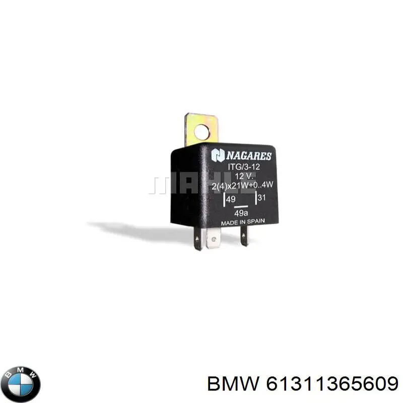 Relé de intermitentes MFL11 Mahle Original