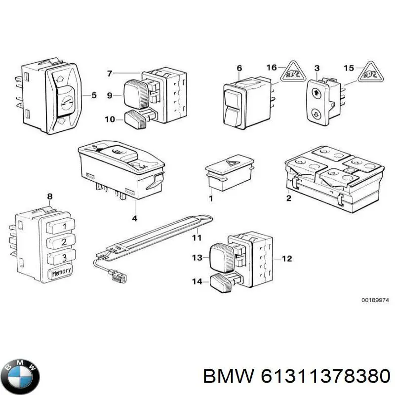 61311378380 BMW