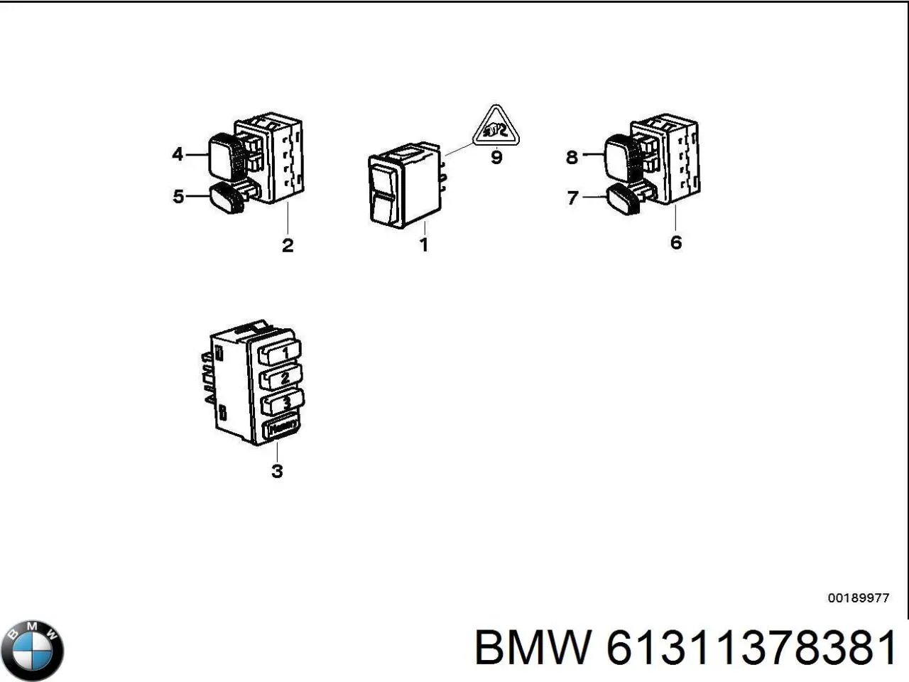 61311378381 BMW