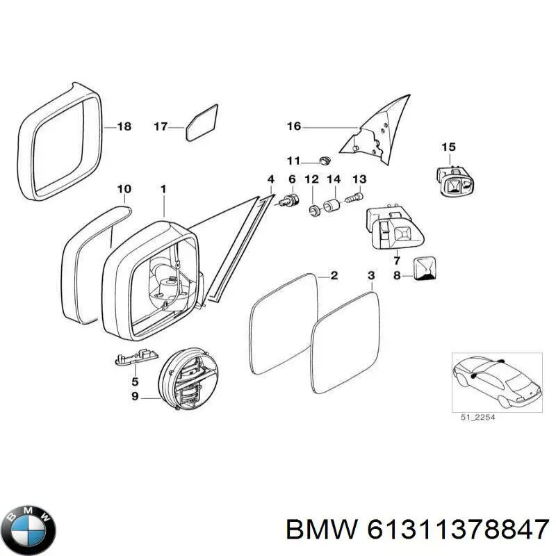 61311378847 BMW