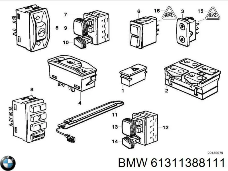 61311388111 BMW