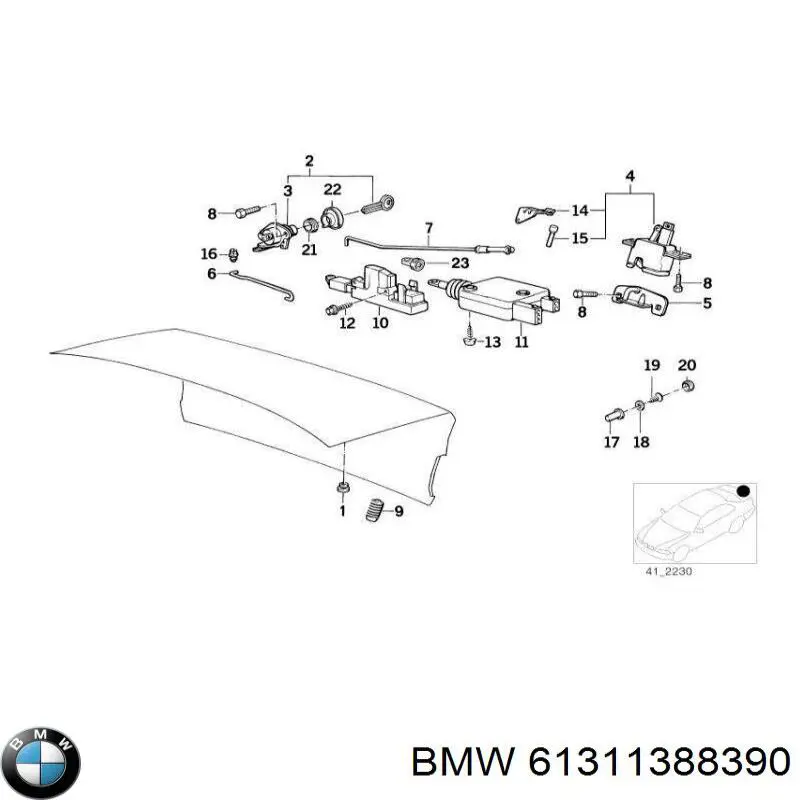 61311388390 BMW 