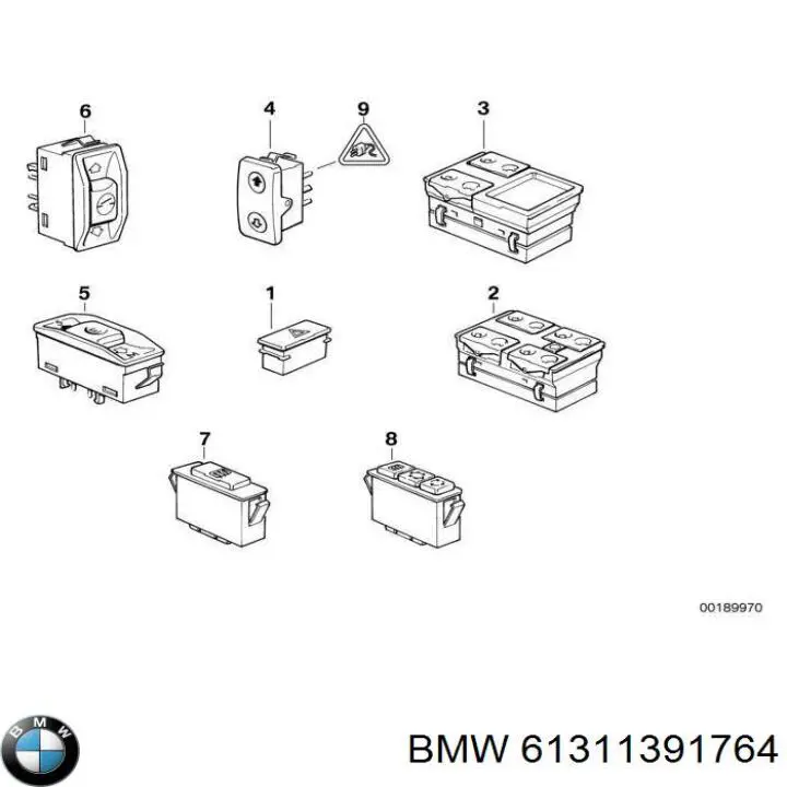 61311391764 BMW