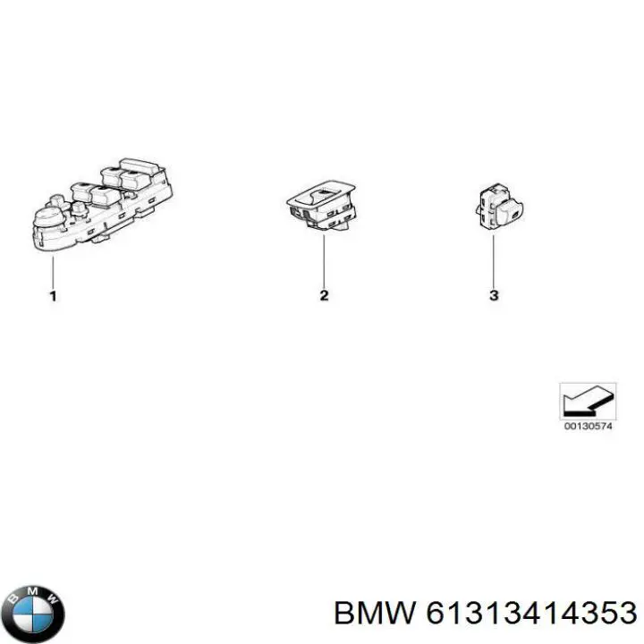 61313414353 BMW