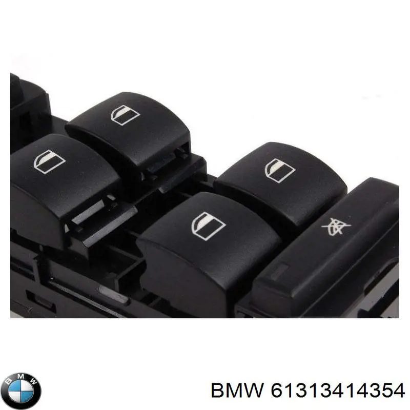 61313414354 BMW interruptor de elevalunas delantera izquierda