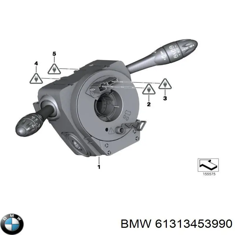 61313449450 BMW conmutador en la columna de dirección completo