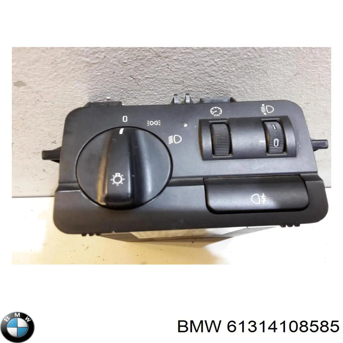 61316918050 BMW interruptor de faros para "torpedo"