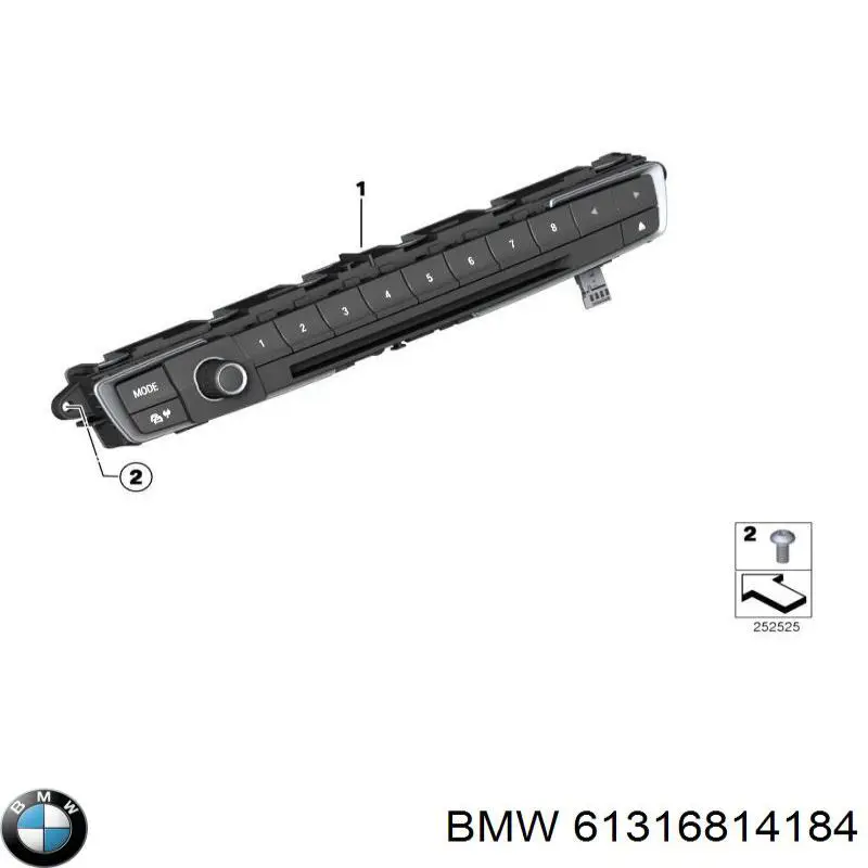 61319348828 BMW