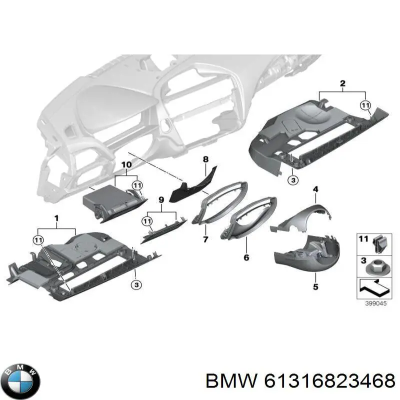 61316823468 BMW