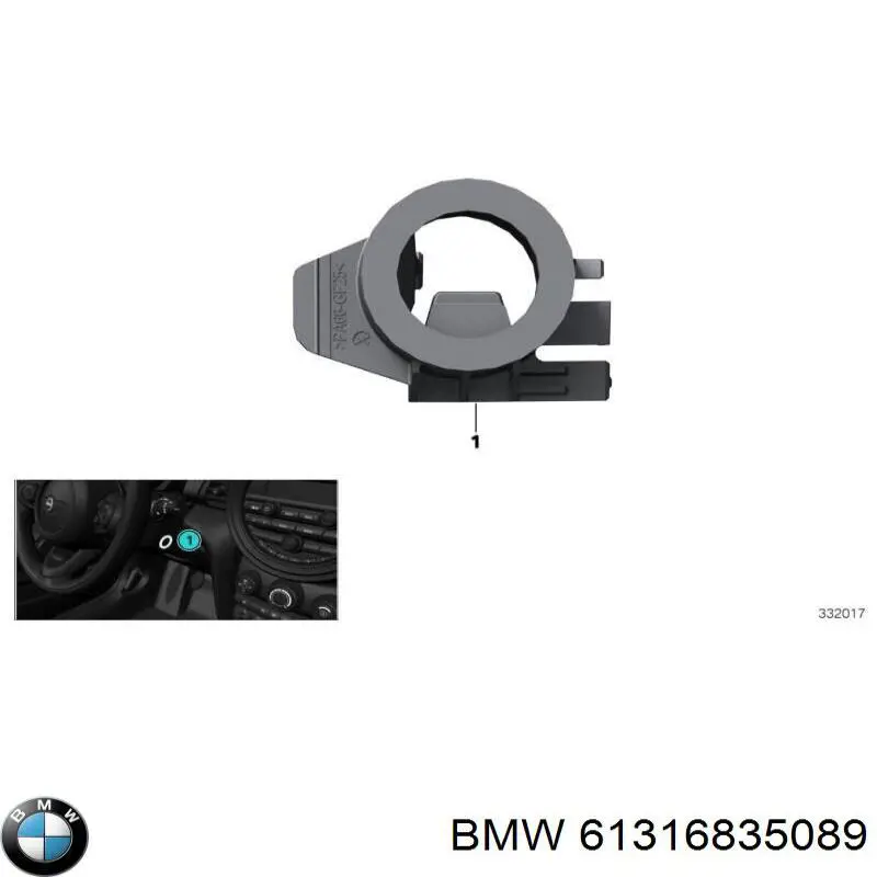 61316835089 BMW