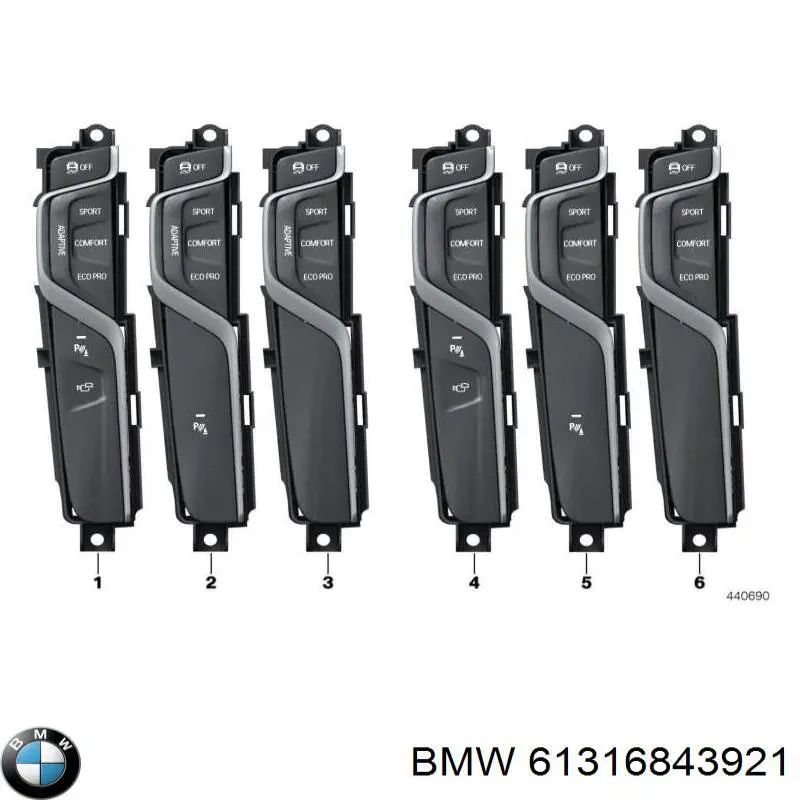 61316843921 BMW