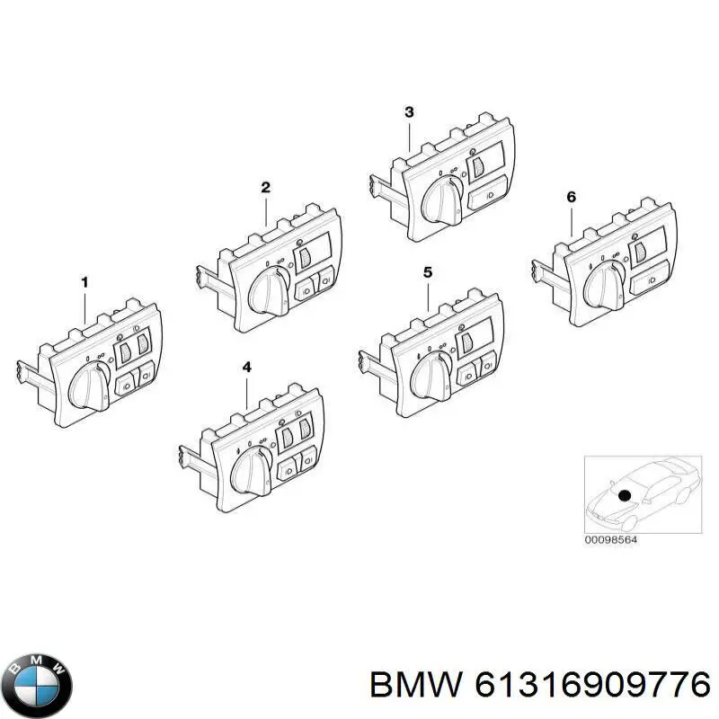 61316909776 BMW