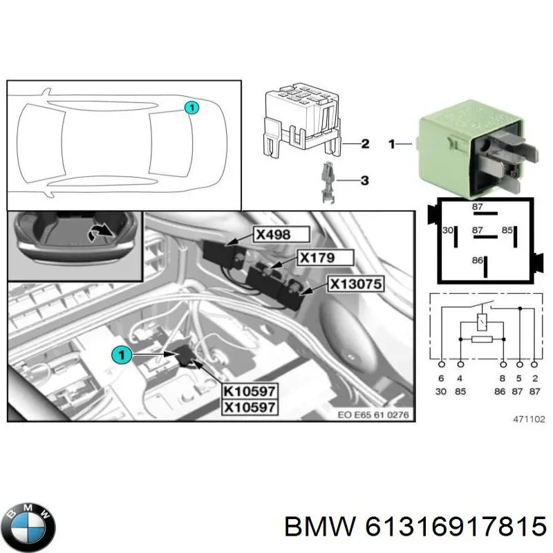 61316917815 BMW