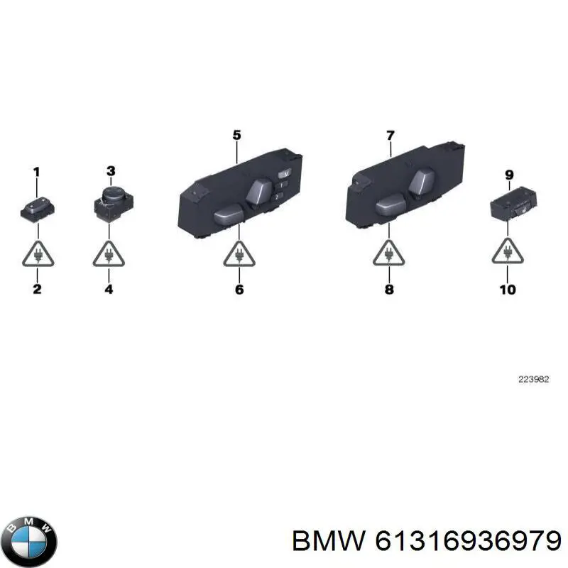 61316936979 BMW