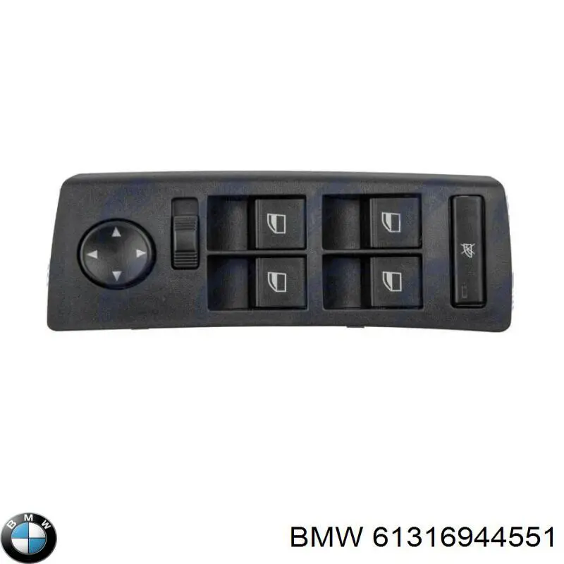 Comprar 61316944551 BMW Interruptor de elevalunas delantera izquierda