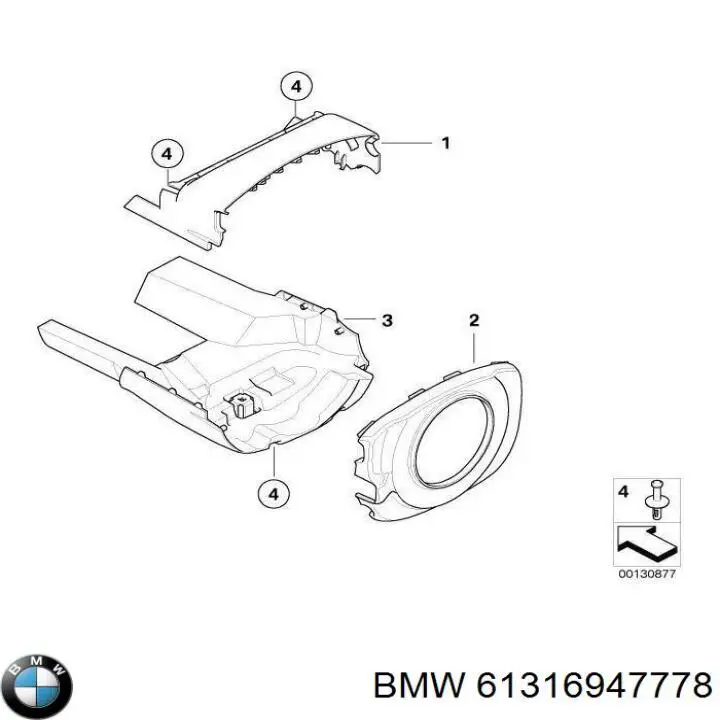 61316922608 BMW