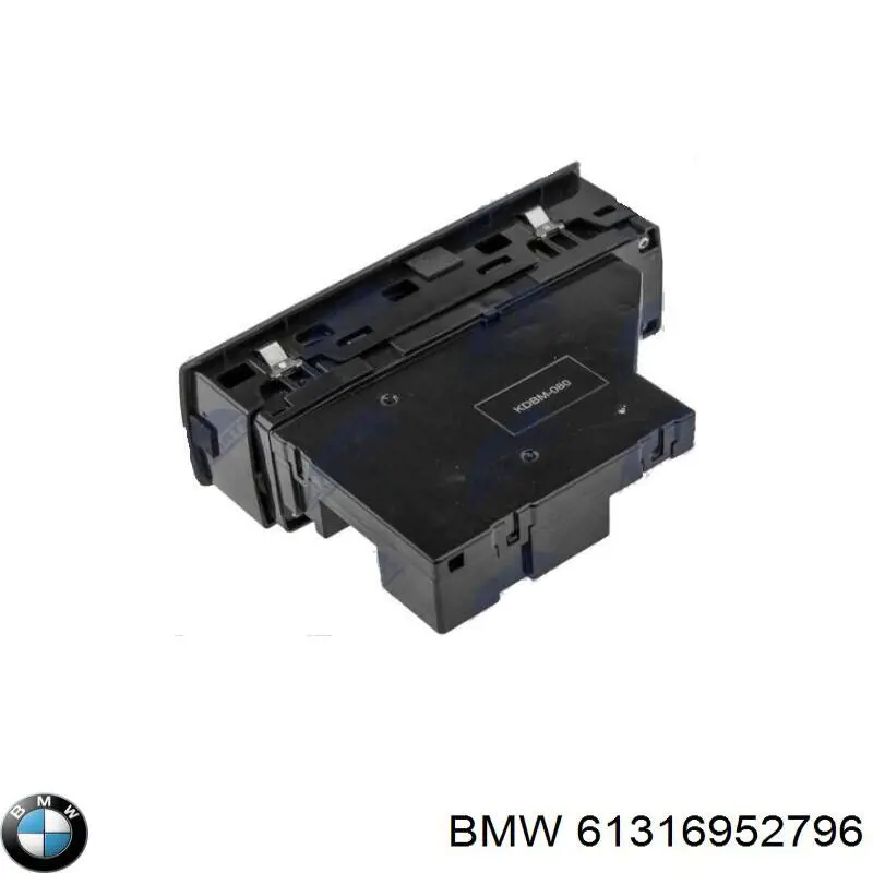 61316952796 BMW unidad de control elevalunas delantera izquierda