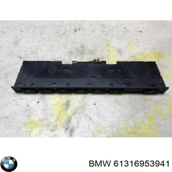 61316953941 BMW bloque de botones de la consola central