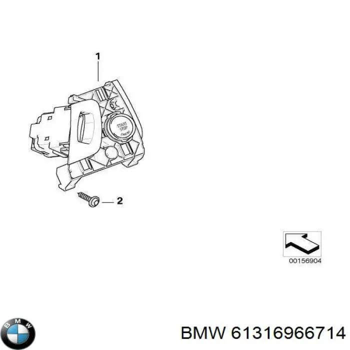 Boton De Arranque De El Motor para BMW X6 (E71)