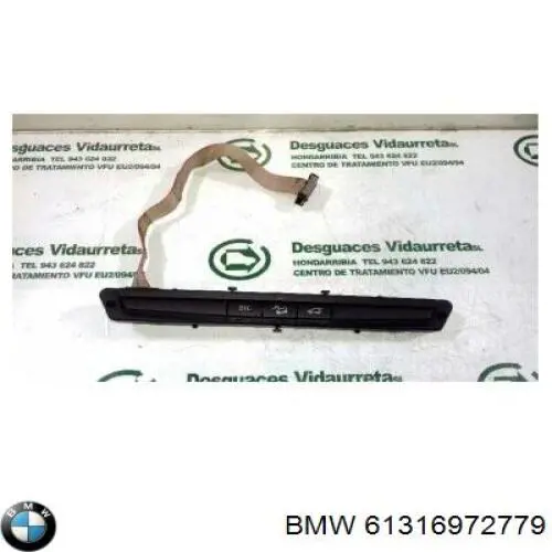 Bloque de botones de la consola central BMW 61319180945 precio, desde 81,31 EUR