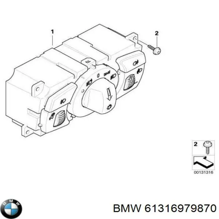 61316979870 BMW