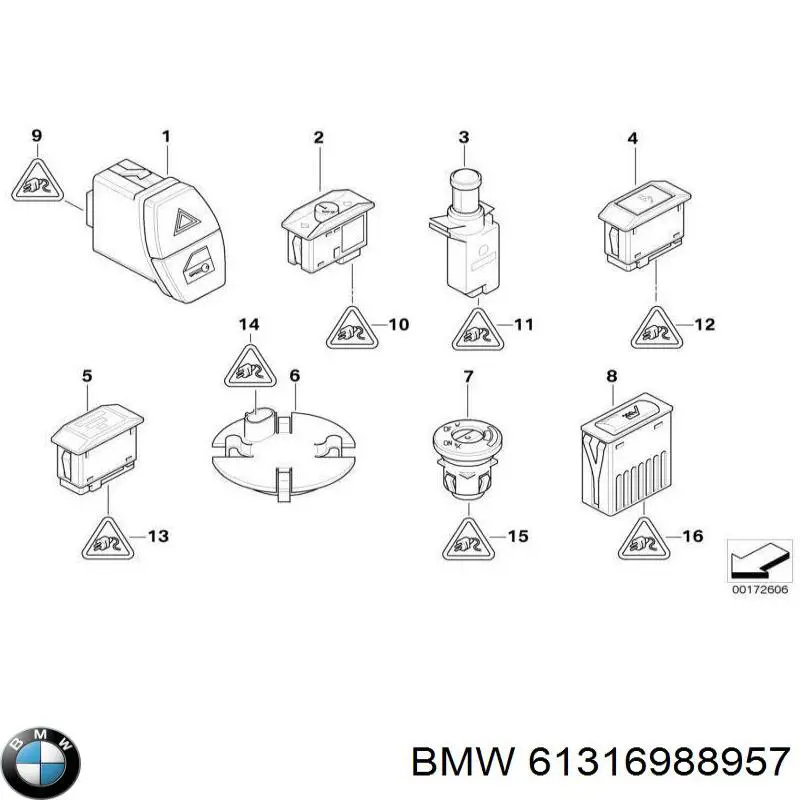 61316988957 BMW