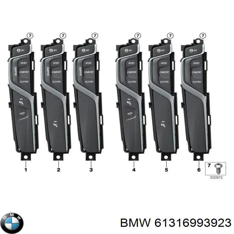 61316843923 BMW