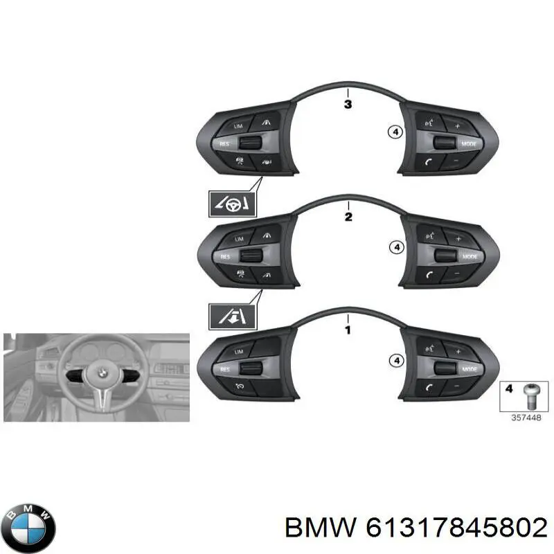 61317845802 BMW