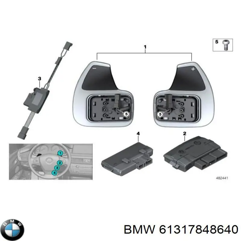 61317848640 BMW