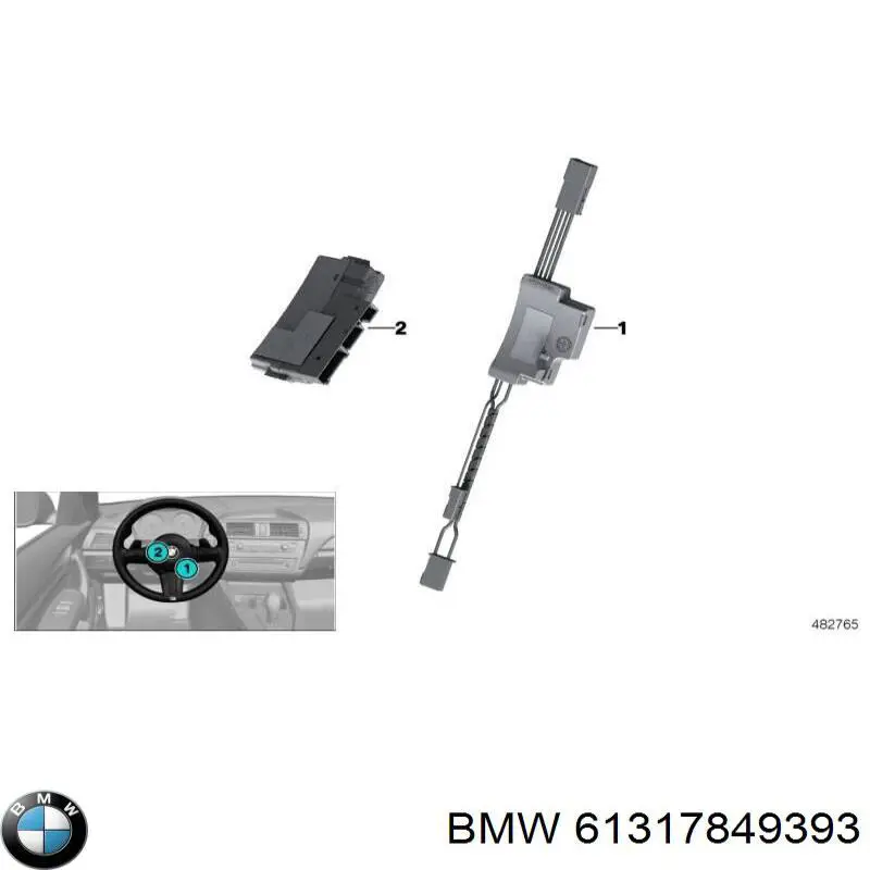  BMW 61317849393 precio, desde 351,28 EUR