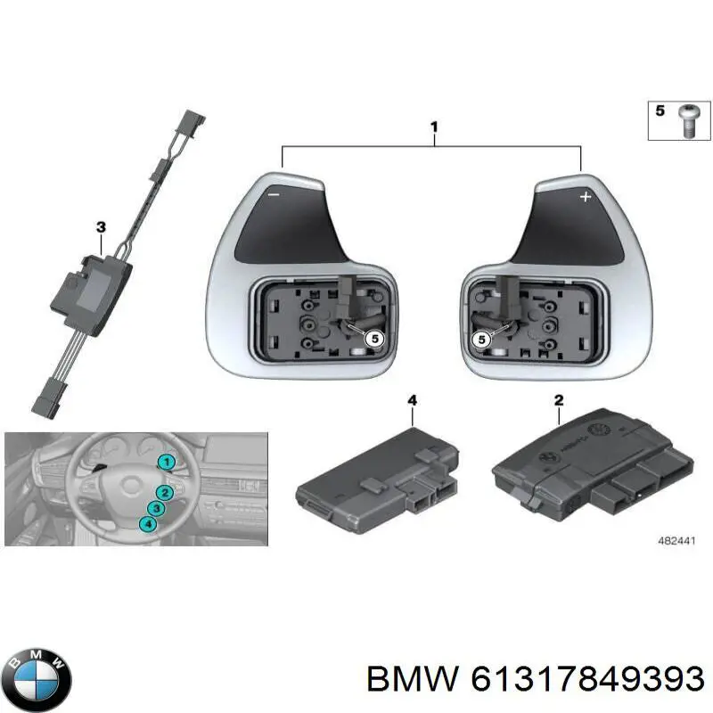 61317849393 BMW