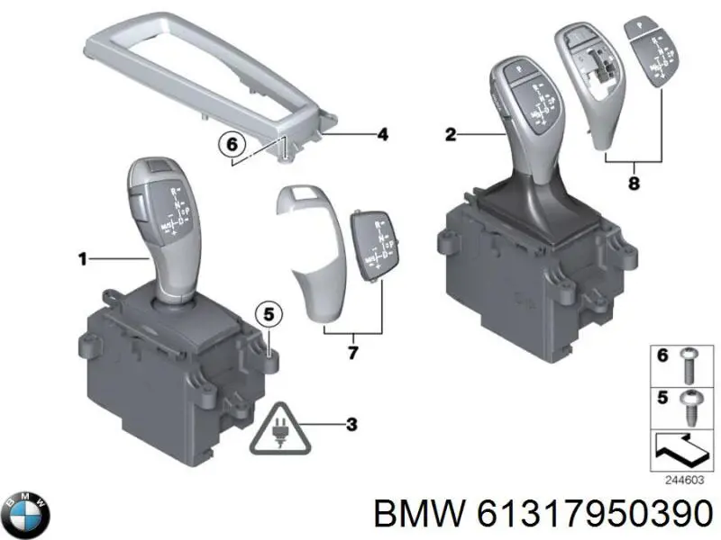 Comprar 61317950390 BMW Palanca de cambios