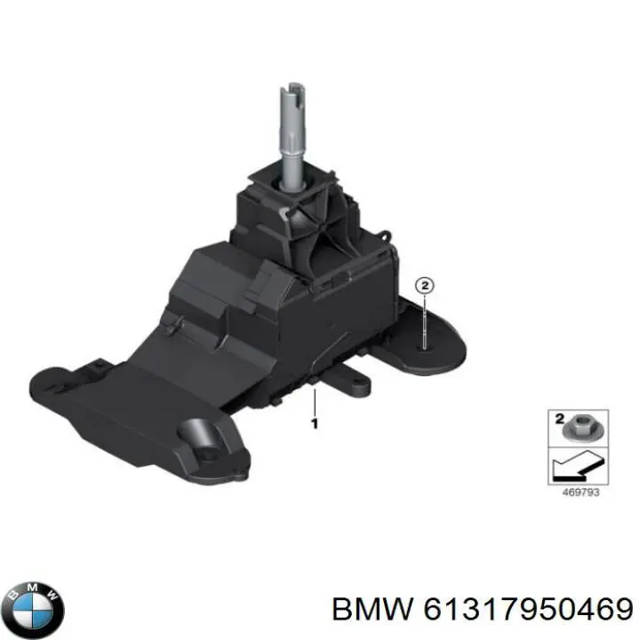 Palanca selectora cambio de marcha para Mini COUNTRYMAN  F60