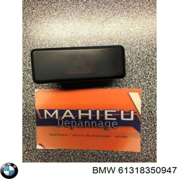 Botón de emergencia BMW 61318350947 precio, desde 34,85 EUR