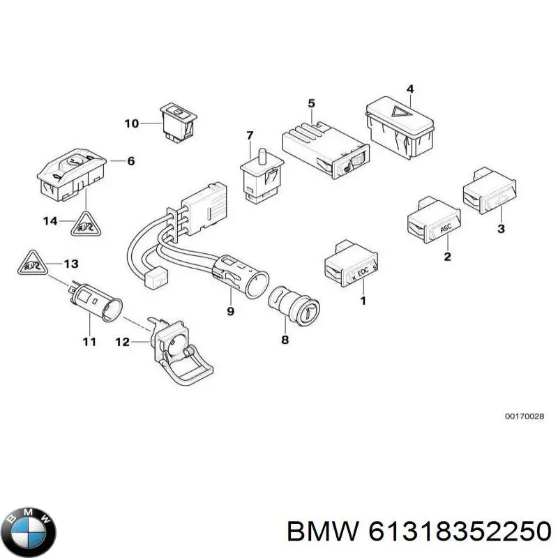 Comprar 61318352250 BMW 